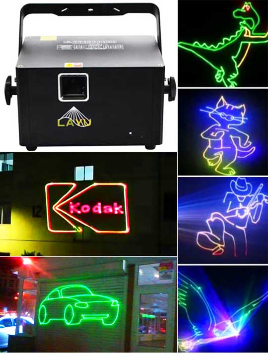 Профессиональная проекционная реклама AP15RGB Pro Max